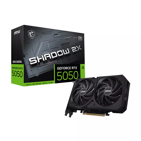 MSI GeForce RTX 5050 8G SHADOW 2X OC MSI GeForce RTX 5050 8G SHADOW 2X OC